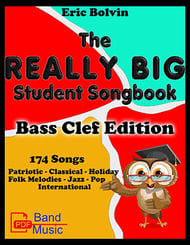 The Really Big Student Songbook, Bass Clef Edition cover